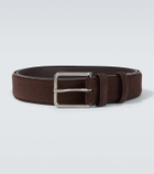 Loro Piana Mayfair suede belt