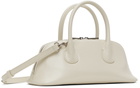 OSOI Off-White Zip Brocle Mini Bag