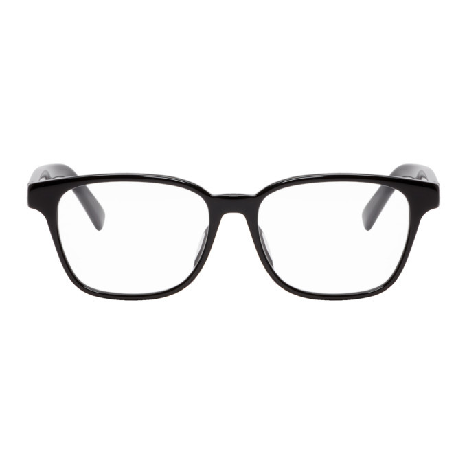 Photo: Gucci Black and Silver Square Glasses