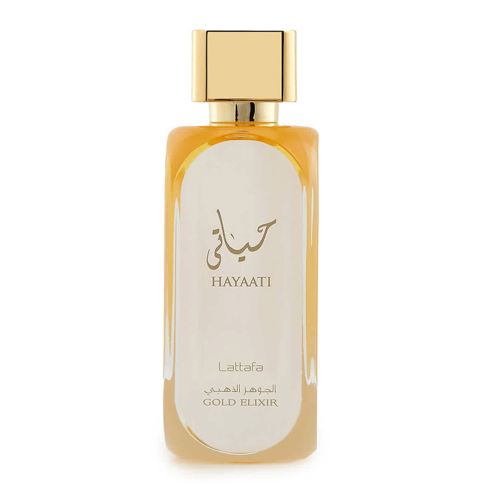 Photo: Lattafa Unisex Hayaati Gold Elixir EDP Spray 3.4 oz Fragrances 6291107457895