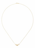 Lizzie Mandler Fine Jewelry 18K Yellow Gold OG Links Diamond Necklace
