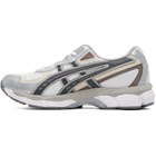 ASICS White & Brown Gel-NYC 2055 Sneakers