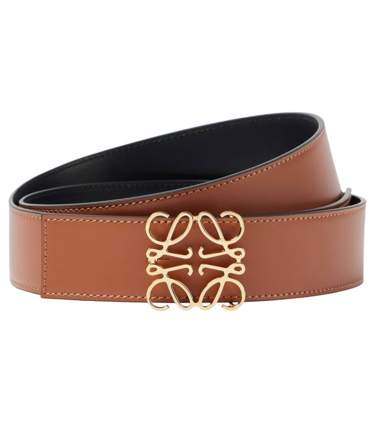 Loewe Anagram reversible leather belt Loewe