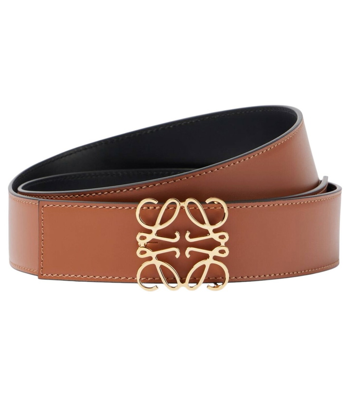 Photo: Loewe Anagram reversible leather belt