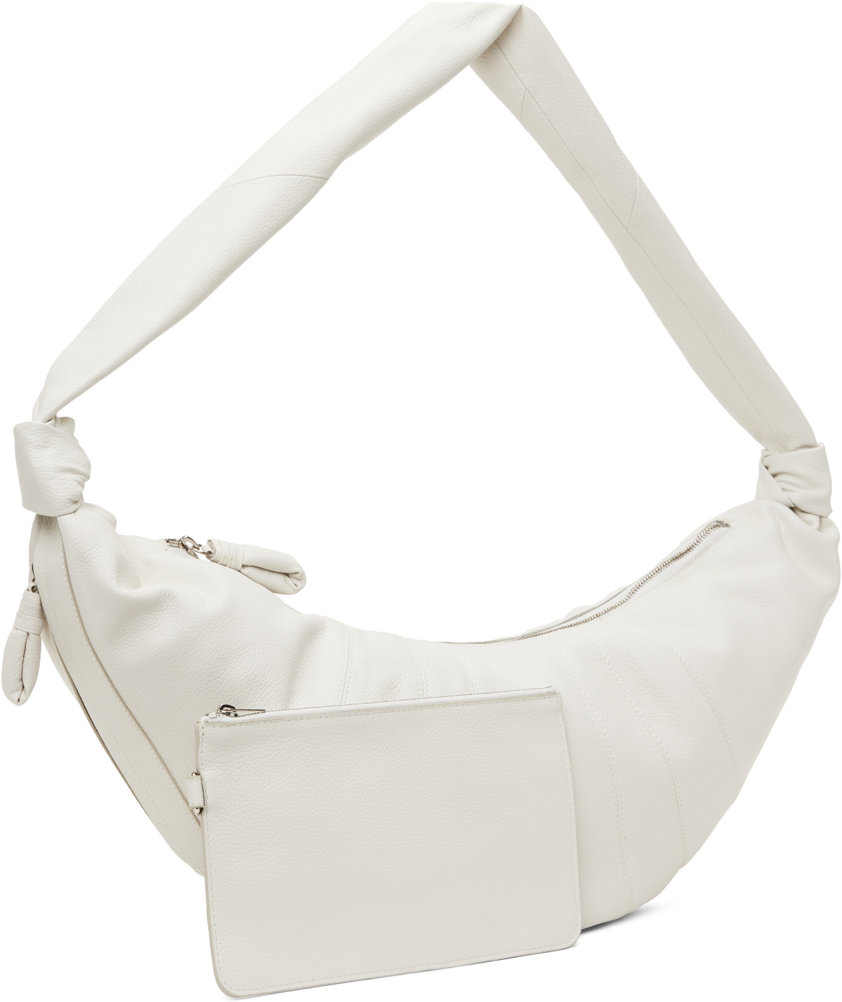 【極美品】LEMAIRESmallCroissant Bag ホワイト ルメール Lemaire - Medium Croissant Bag in Chalk – Mouki Mou