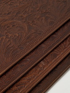 RRL - Set of Four Carved Leather Place Mats