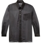 Our Legacy - Oversized Organza Shirt - Charcoal