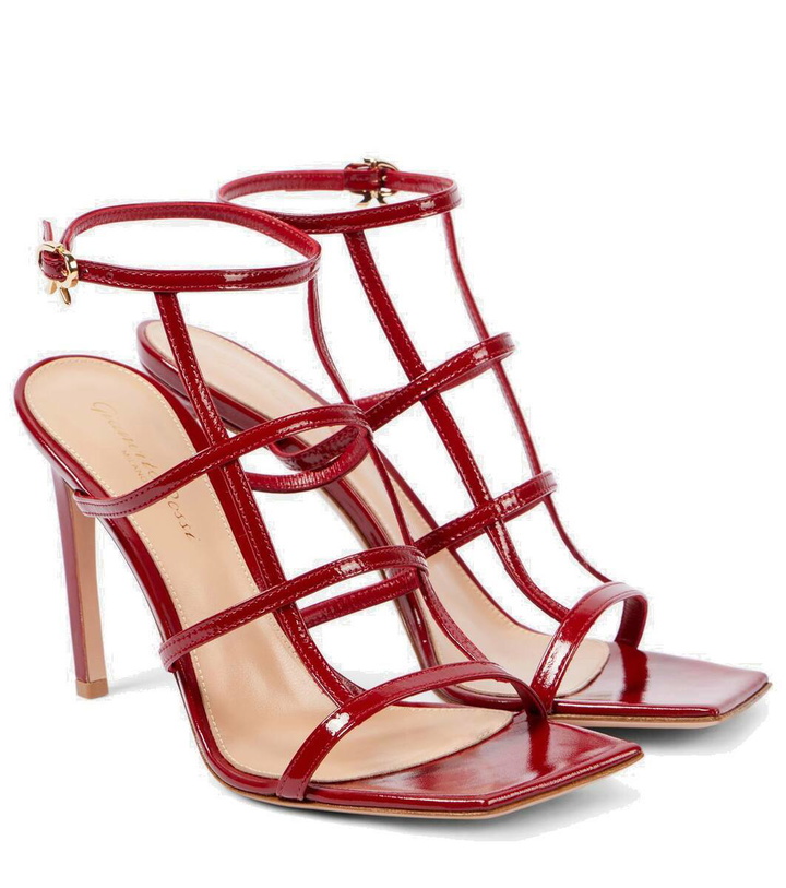 Photo: Gianvito Rossi Mondry patent leather sandals