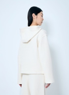 Max Mara Logo Embroidery Hooded Sweatshirt