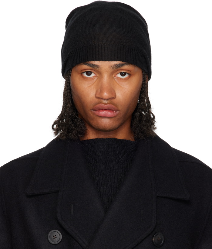 Photo: Rick Owens Black Concordians Medium Beanie