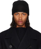 Rick Owens Black Concordians Medium Beanie