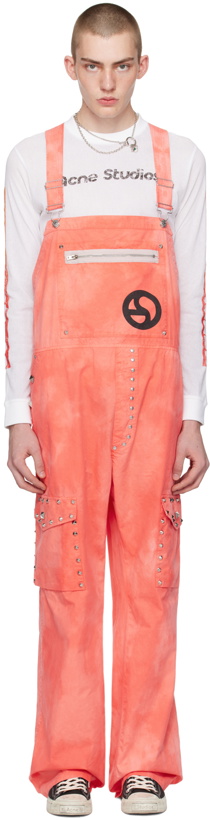 Photo: Acne Studios Pink Studded Overalls