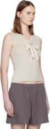 Paloma Wool Beige Manir Tank Top