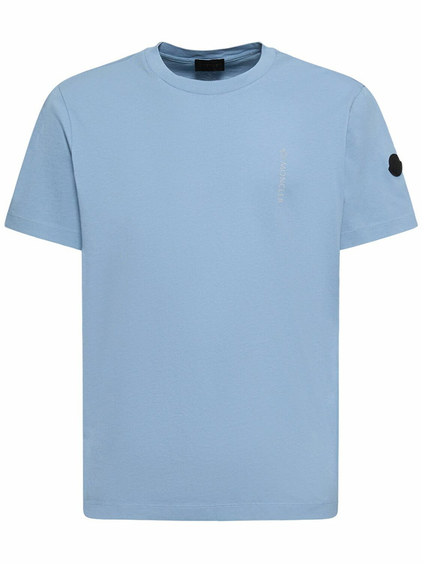 Photo: MONCLER - Lightweight Cotton Jersey T-shirt