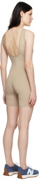 HÉROS Taupe 'The Short Dance' Unitard