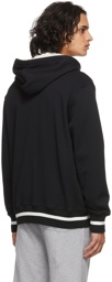 PS by Paul Smith Black Jersey Happy Hoodie