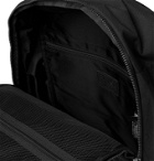 Master-Piece - Rebirth Project Leather-Trimmed Nylon and Canvas Backpack - Black