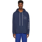 Adaptation Navy Embroidered Logo Hoodie