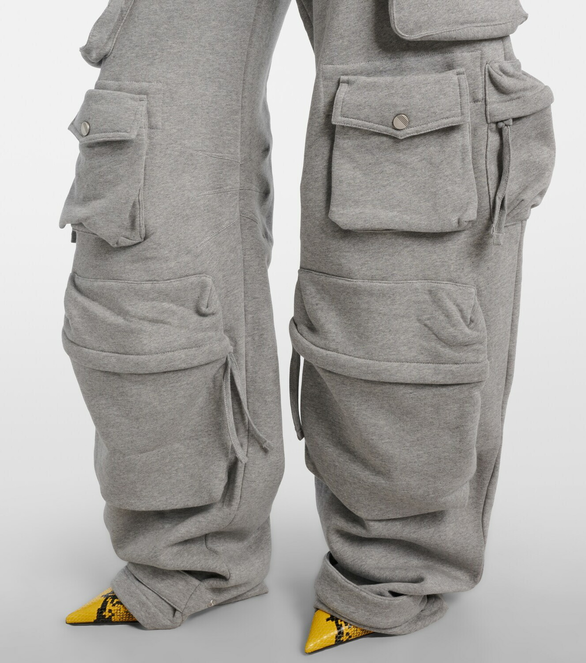 The Attico Cotton jersey sweatpants