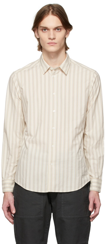 Photo: Barena Beige Coppi Strigion Shirt