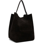 TOTEME Brown Belted Suede Tote