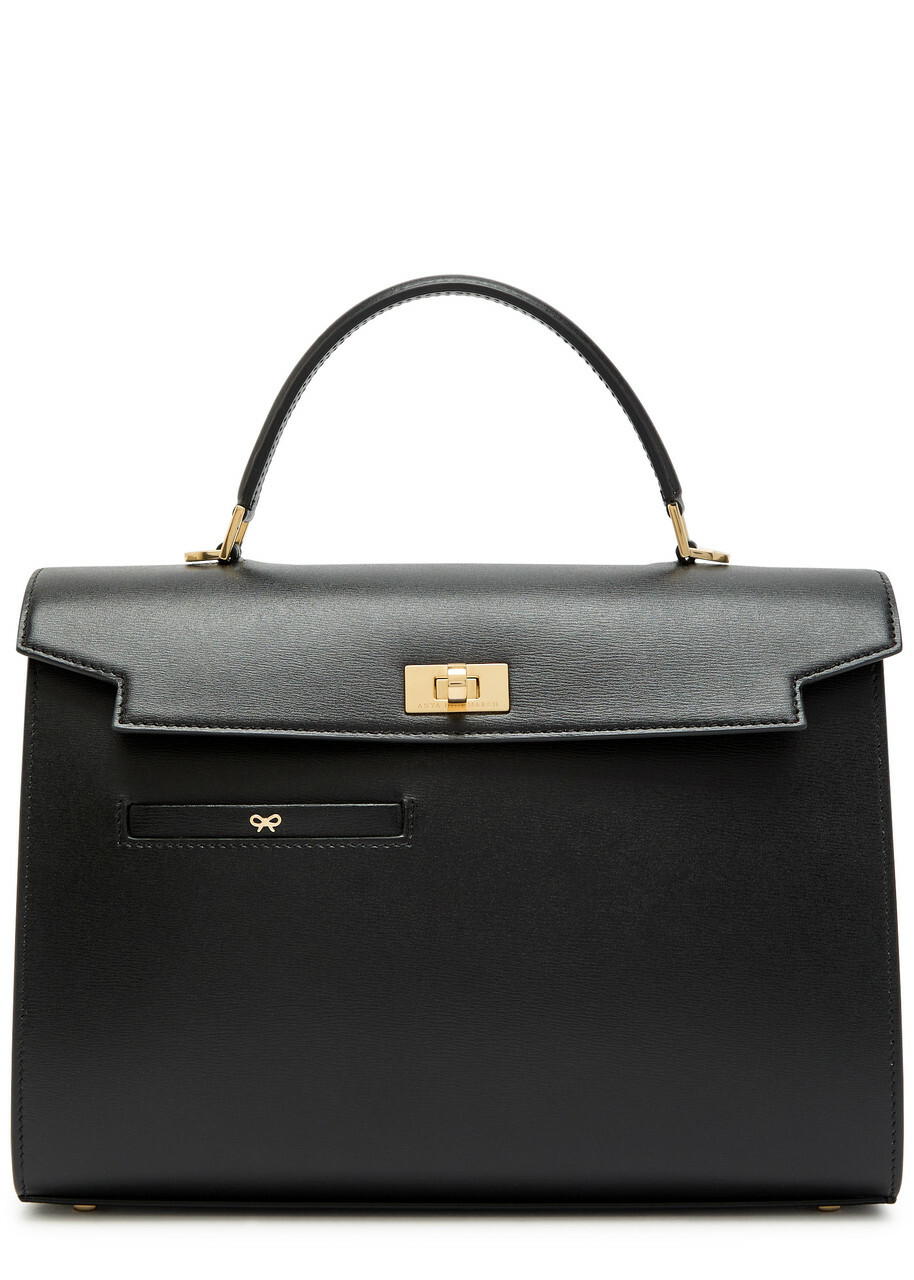 Anya Hindmarch Mortimer Leather top Handle bag - Black - One Size