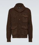 RRL Wool, cotton and linen cardigan