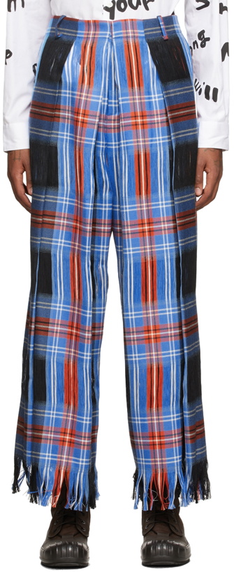 Photo: Charles Jeffrey Loverboy Multicolor Hak Pleated Trousers