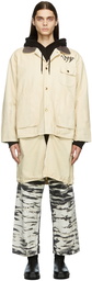 Vyner Articles Beige Padded Hunter Jacket