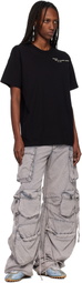 Carhartt Work In Progress Black Punched T-shirt