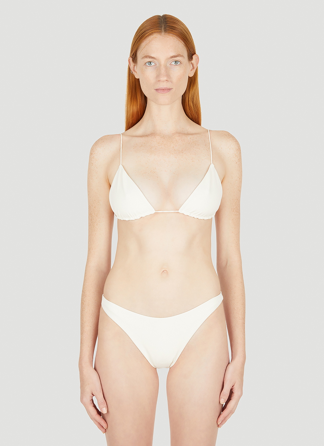 Ziah Fine Strap Triangle Bikini Top