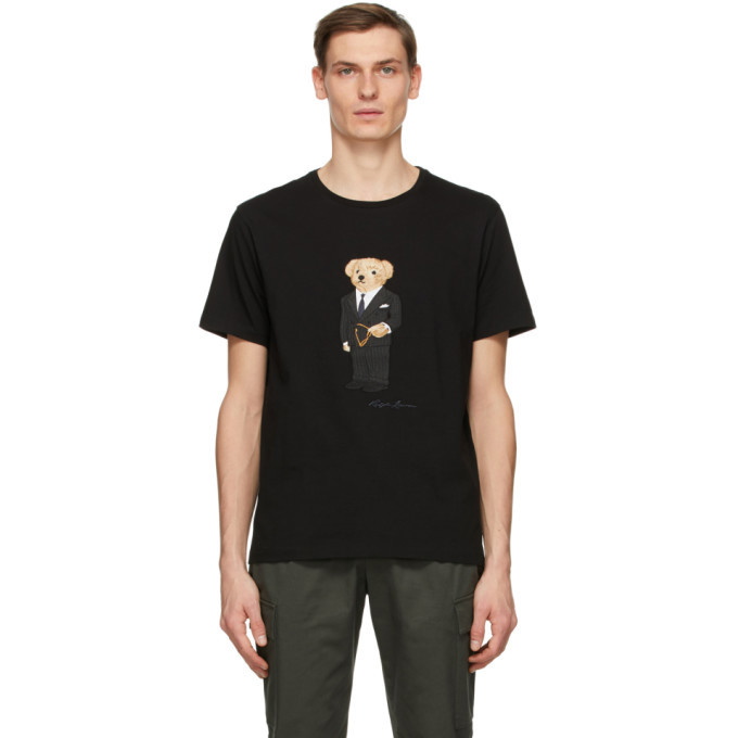 Photo: Ralph Lauren Purple Label Black Bear Jersey T-Shirt