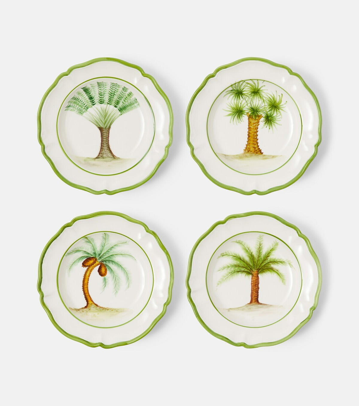 Les-Ottomans Set of 4 ceramic bowls