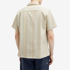 Gitman Vintage Men's Baja Blanket Camp Shirt in Natural