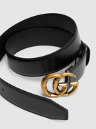 GUCCI 4cm Gg Marmont Leather Belt