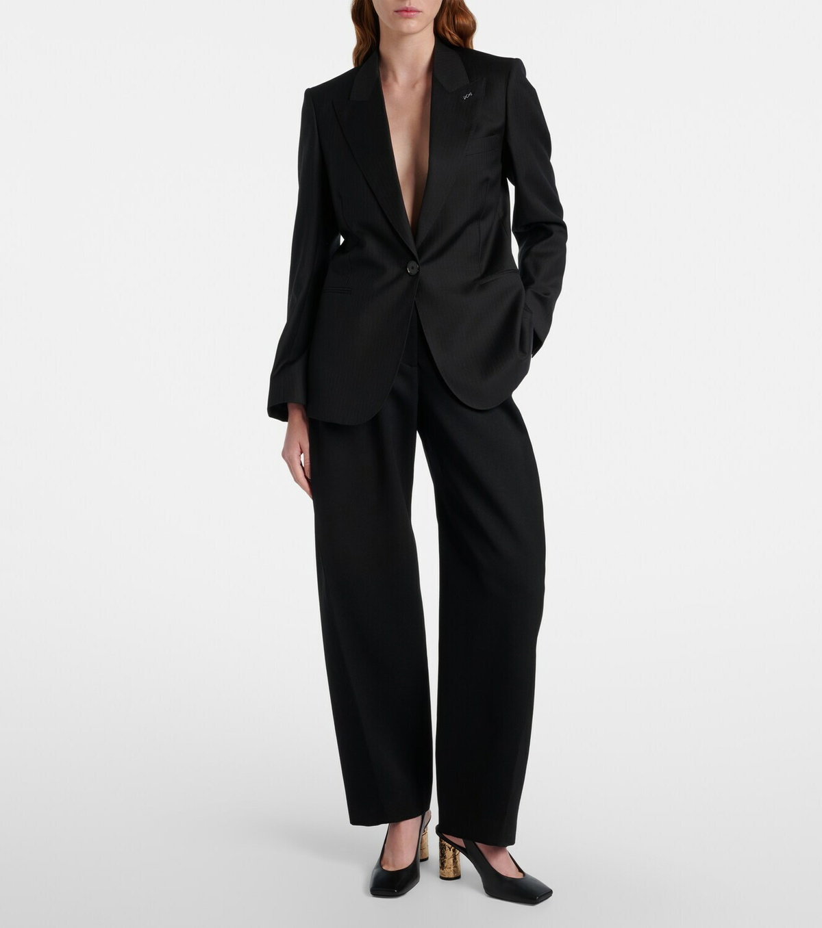 Givenchy Chalk stripe wool blazer