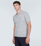 Frescobol Carioca Rino cotton-blend polo shirt