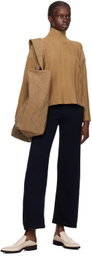 Max Mara Leisure Tan Beira Turtleneck