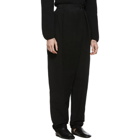 Lemaire Black Loose Trousers