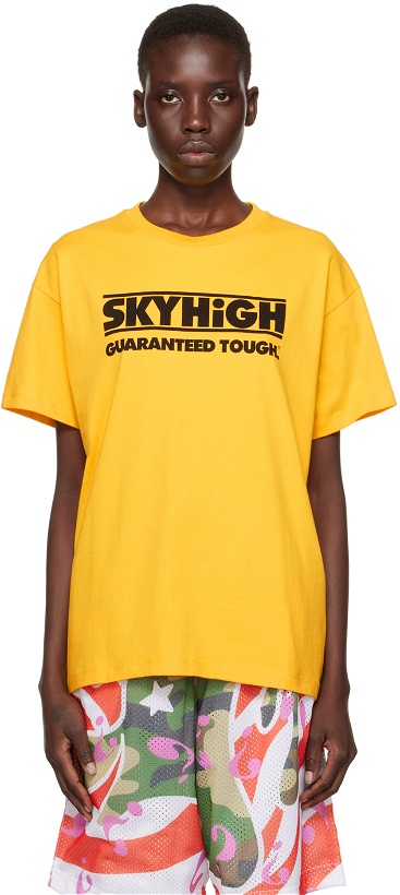 Photo: Sky High Farm Workwear Yellow Construction T-Shirt