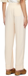 See by Chloé Off-White City Fluid Trousers