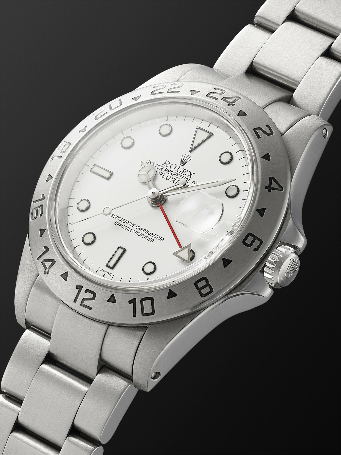 Stephanie Windsor - Pre-Owned 2002 Rolex Explorer II Automatic 40mm Stainless Steel Watch, Ref. No. 16570