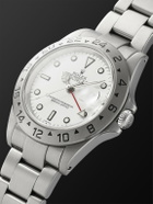 Stephanie Windsor - Pre-Owned 2002 Rolex Explorer II Automatic 40mm Stainless Steel Watch, Ref. No. 16570