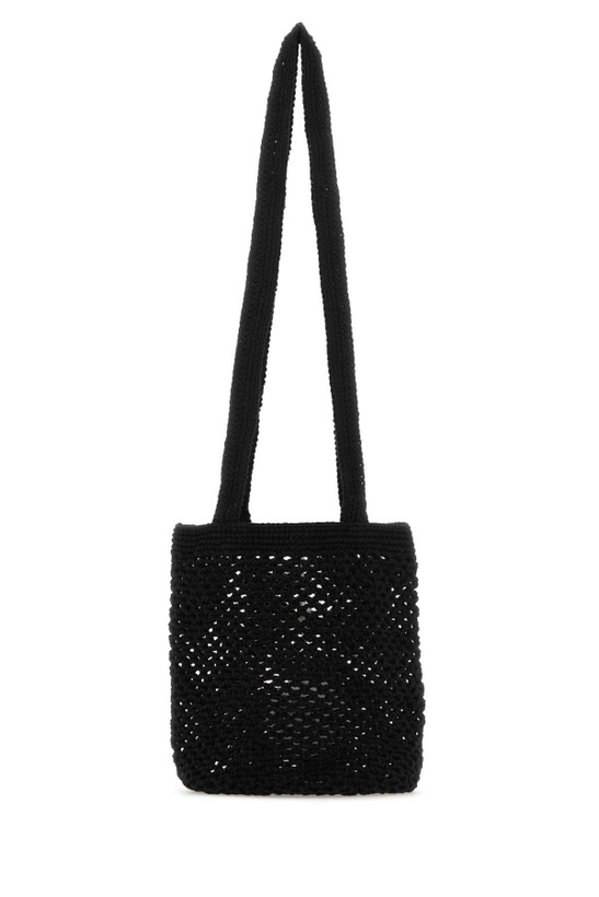 Photo: Gimaguas Black Crochet Fisherman Shoulder Bag