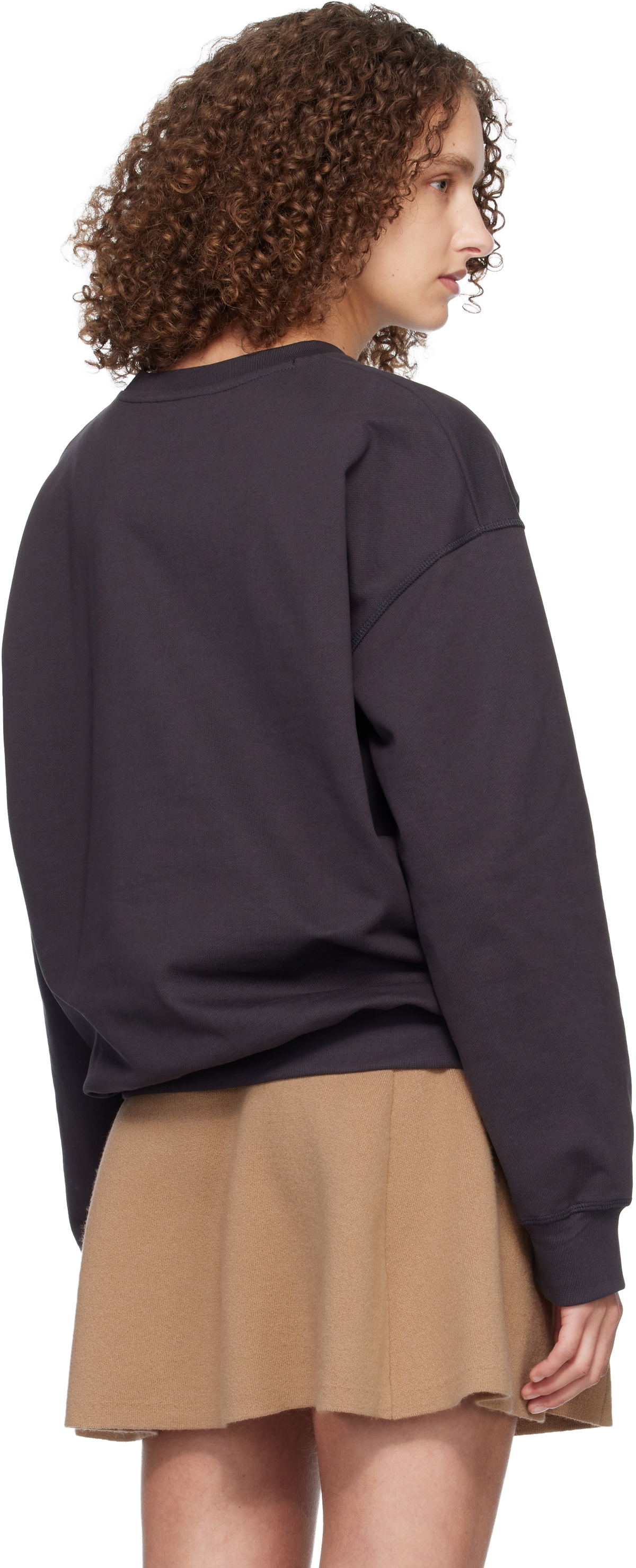 GANNI Gray Bear Sweatshirt