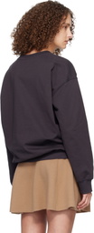 GANNI Gray Bear Sweatshirt