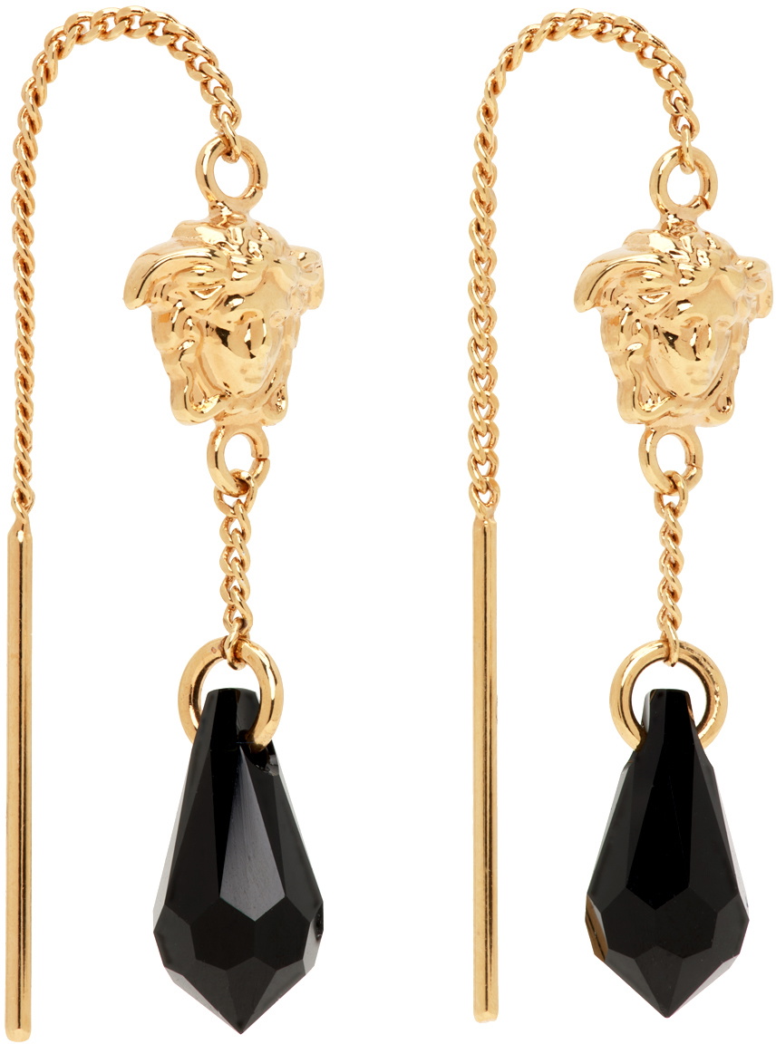 【関税＆送料込み】Versace Drop Earrings Versace Drop Earrings Gold | VERSACE US