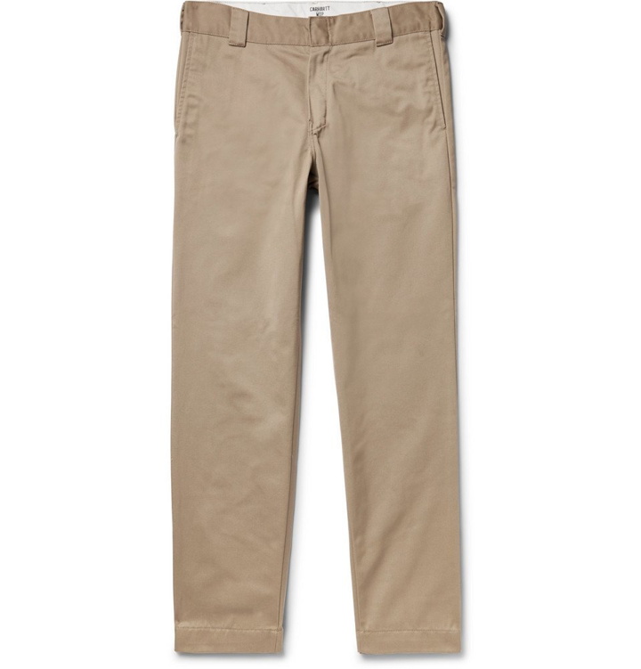 Photo: Carhartt WIP - Master Tapered Twill Trousers - Beige