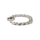 Gucci Silver Interlocking G Chain Bracelet