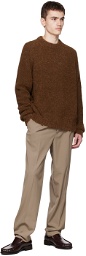 Berner Kühl Brown Crewneck Sweater